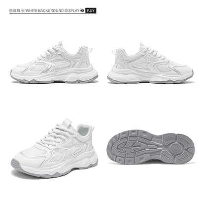 Herren-Speed-Freizeitsneaker für Frühling und Sommer, mit weicher Sohle, rutschfest, atmungsaktiv, Outdoor-Laufschuhe, modische Youth Joker Sportschuhe