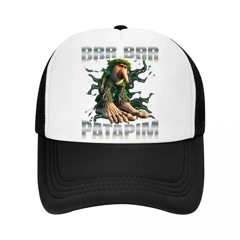 Italian Brainrot Kids Baseball Cap Boy Casual Hat Children Sports Sun Hats Tung Sahur Tralalers Shark Adjustable Bonnet Men Gift