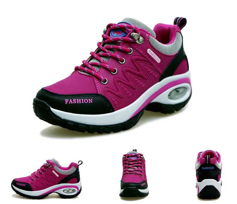 Women’s Sports Shoes Platform Sneakers Fashion Outdoor Hiking Non-Slip Casual Low-Top Running Shoes Women’s Footwear