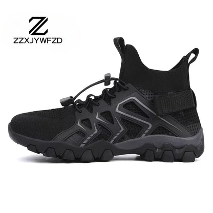 Unisex Breathable Quick-Drying Fishing Water Sport Shoes Summer Upstream Barefoot Aqua Boots Outdoor Non-Slip Women Beach Shoes