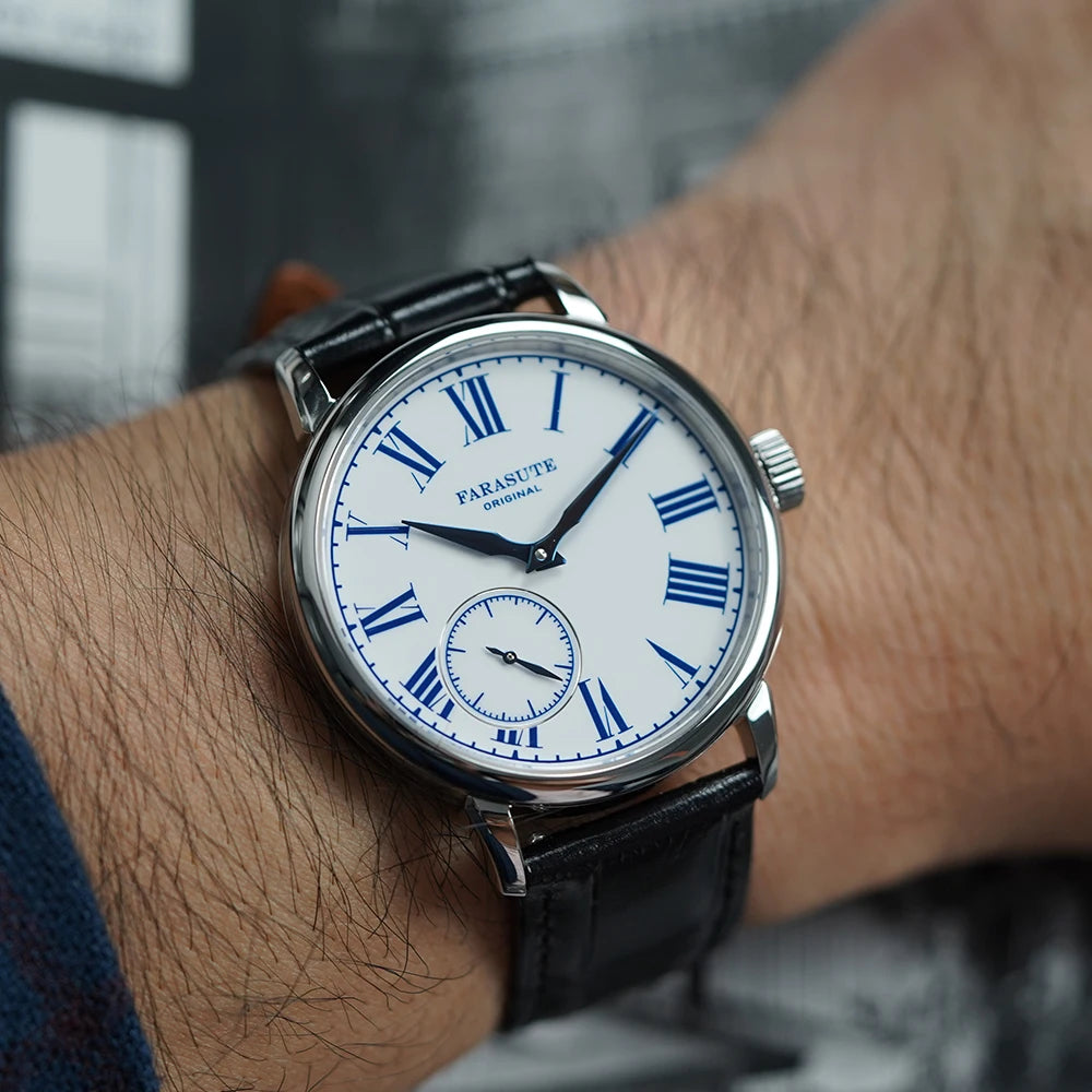 FARASUTE 2026 Fashion Power Reserve 80 Hours Hangzhou Customized Movement Manual Mechanical Watch for Men Sapphire Crystal watch