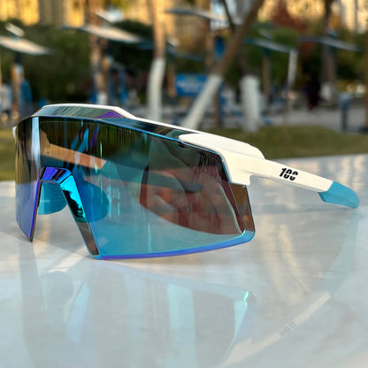 100 Cycling Sunglasses UV400 Protect Men Bike Glasses MTB Eyewear Outdoor Sport Goggles Bike Glasses Oculos De Ciclismo
