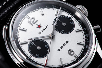 1963 Panda Pilot Chronograph Watch Men 40mm Air Force Sapphire Senior ST1901 Mechanical Wristwatches Retro Clock Men's Watch