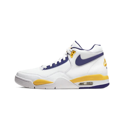 Nike Flight Legacy Mid-Top Retro basketbalschoenen voor heren, zwart/wit, BQ4212-002
