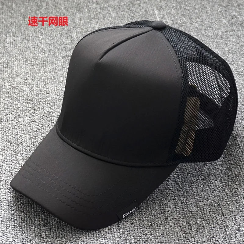 Großer Kopf, Oversize, 56–60 cm/61–65 cm, Herren, Damen, Baseballkappe, Freizeit, Angeln, Outdoor, Sonnenschutz