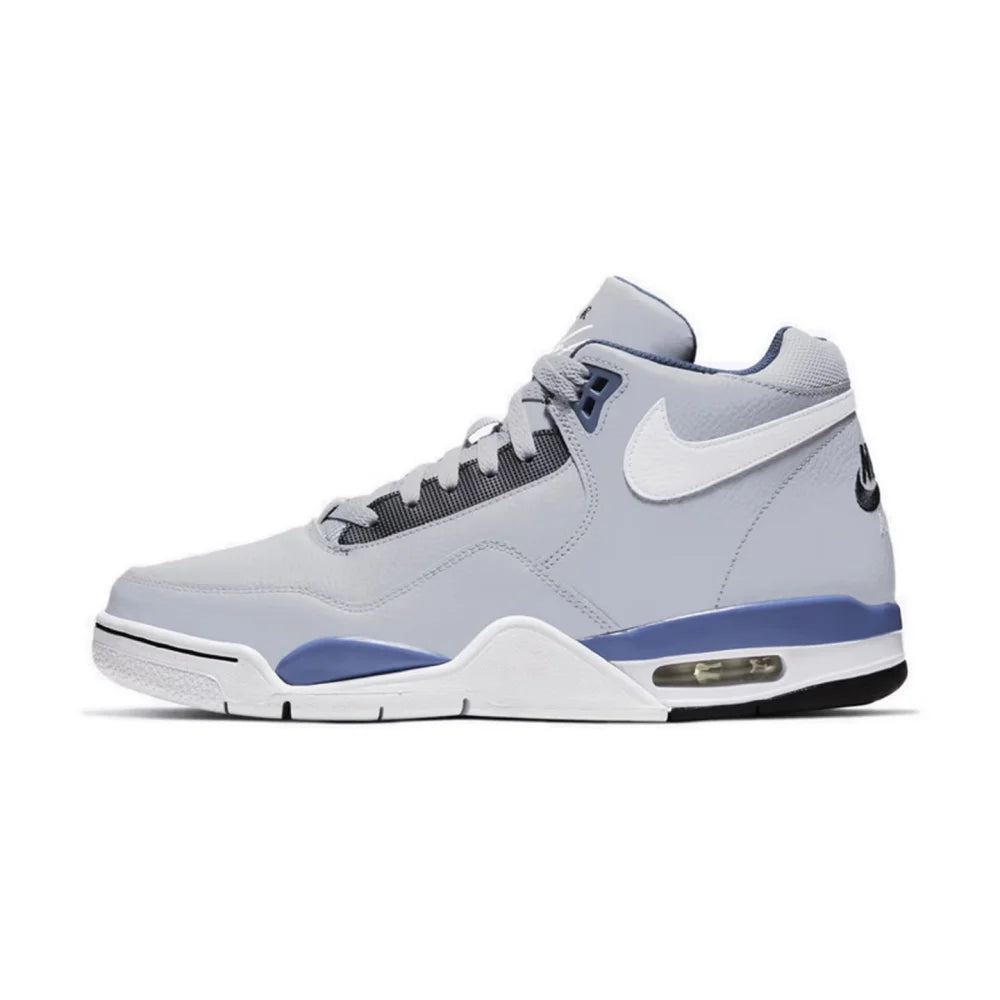 Nike Flight Legacy Mid-Top Retro Basketball Shoes with Slip-Resistant, Durable, and Cushioned Construction - Unisex BQ4212-003