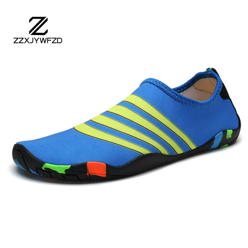 2023Yoga Sports Water Sneakers Unisex Swimming Aqua Seaside Barefoot Slippers Surf Upstream Light Quick-Drying Beach Water Shoes