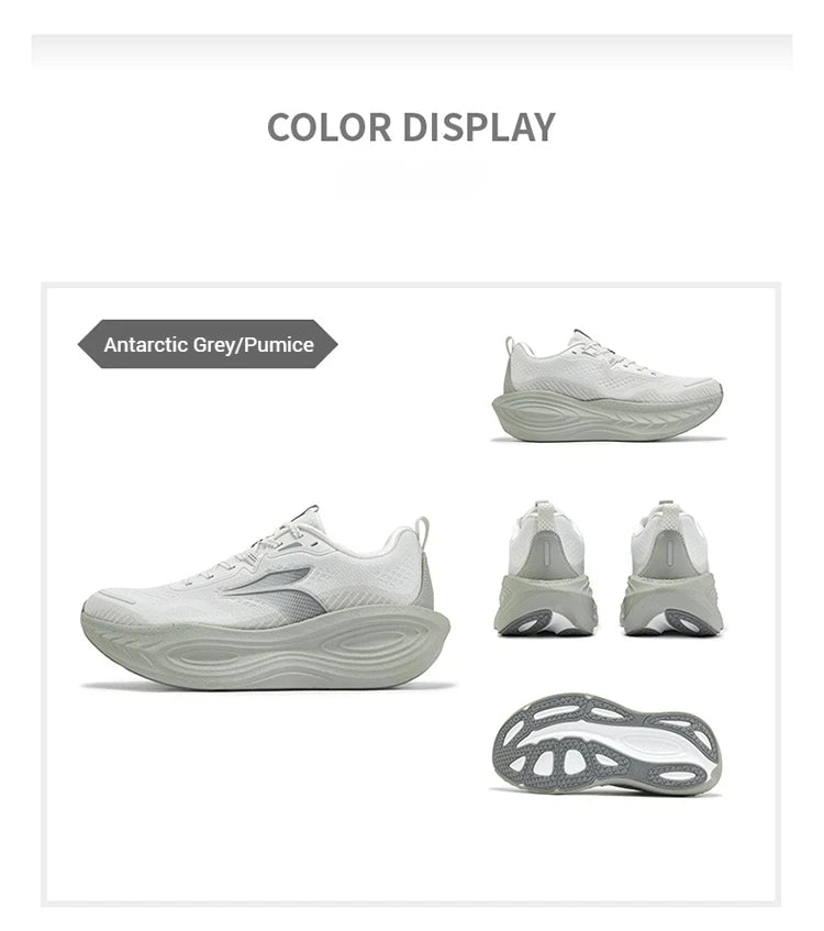 Sapatilhas de Running para Homem 361 Degrees PopBlaze 5 — Novo Amortecimento, Sola Grossa, Respiráveis, Antiderrapantes, para Jogging ao Ar Livre — Sneakers Masculinos 672532212