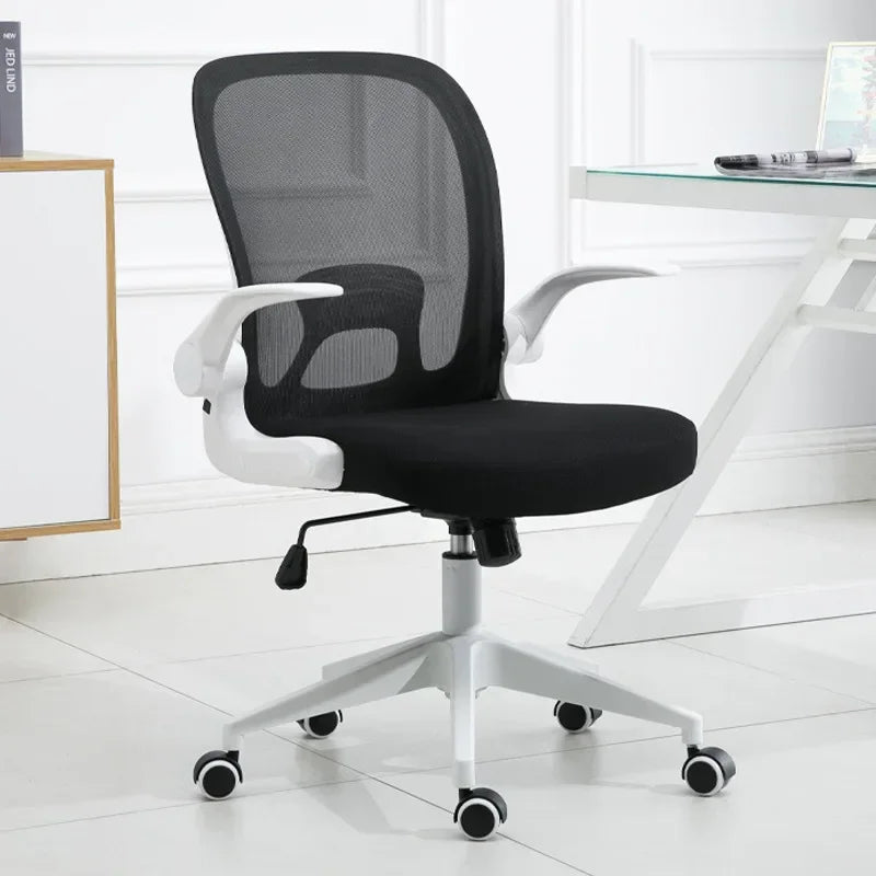 Chaise de bureau idéale pour le personnel, chaise d'apprentissage, chaise de direction, chaise de bureau ergonomique pour réunions à domicile, jeux, inclinable, dossier haut, chaise de direction