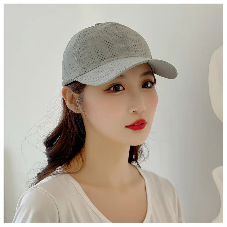 Original Design Running Cap Thin Quick Drying Breathable Duck Tongue Outdoor Men's Sun Summer Fishing Avisor Baseball Cap