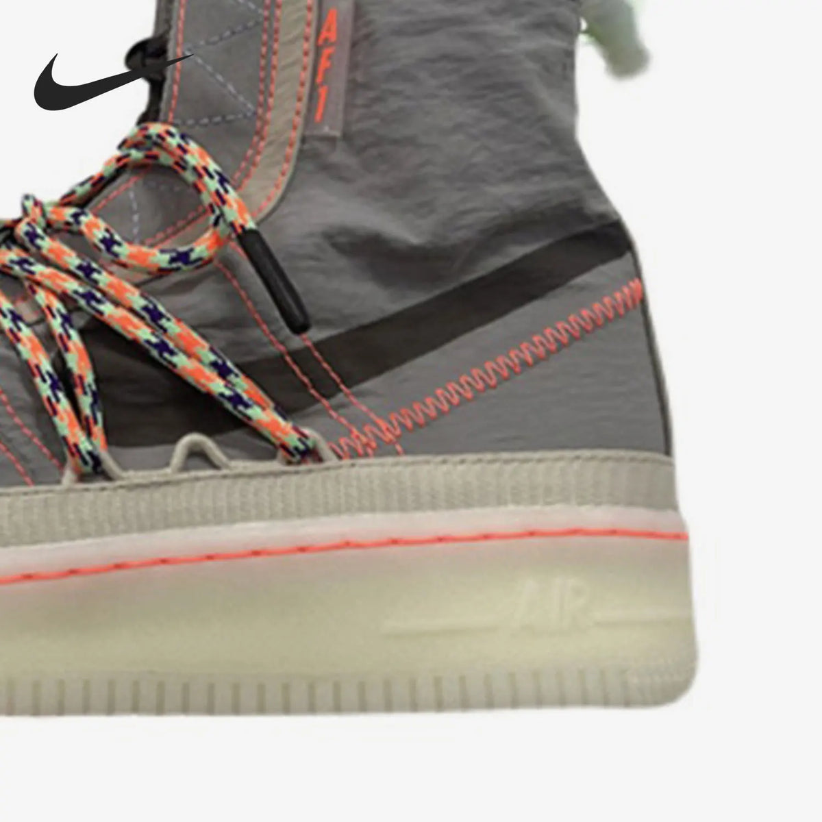 Nike Authentic Air Force 1 naisten korkeavartiset toiminnalliset skeittikengät DJ9304-021