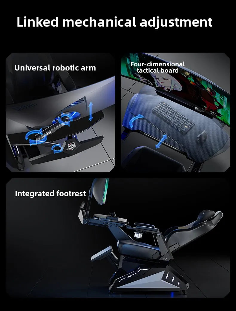 Gaming Office Ergonomic Chair E-sports Pod E-sports Warehouse Cockpit Space Cabin Desk Computer Armchair Ergonomic Chairs