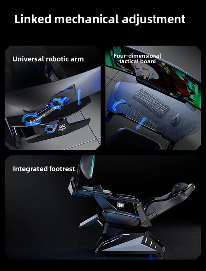 Gaming Office Ergonomic Chair E-sports Pod E-sports Warehouse Cockpit Space Cabin Desk Computer Armchair Ergonomic Chairs
