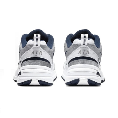 Sneakers personalizzate Nike Air Monarch 4 "Misty Night Blue Star" - Scarpe da corsa classiche retrò da uomo