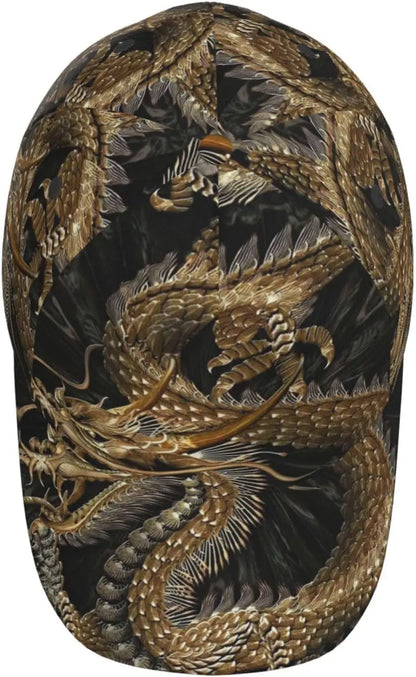 Dragon Snapback-pet Herenbaseballpetten Herenzonnepet Verstelbare coole truckerpet voor dames en heren