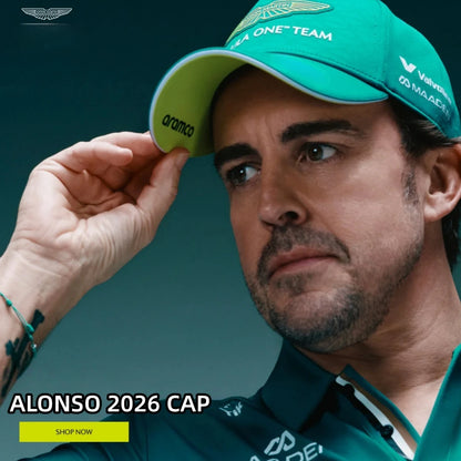 Aston Martin Team 2026 Fernando Alonso Cap, Men's and women's fan supporters baseball cap, ALONSO 14 baseball cap