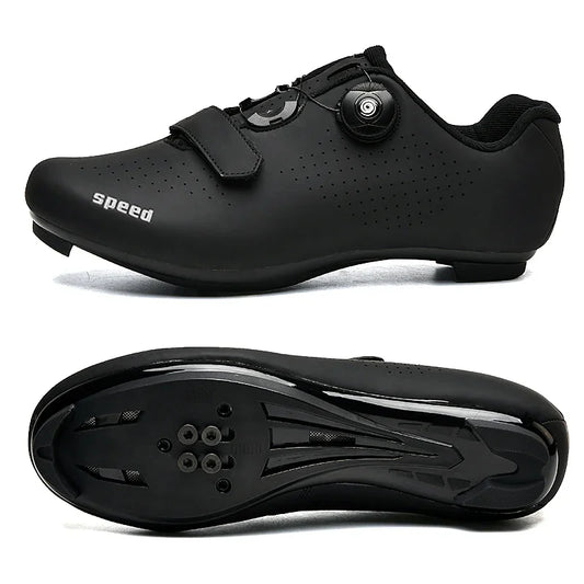 Adidași de ciclism MTB și șosea, pantofi de ciclism sportiv de viteză pentru bărbați și femei, pentru curse montane, cu talpă plată, SPD, Zapatillas Ciclismo MTB
