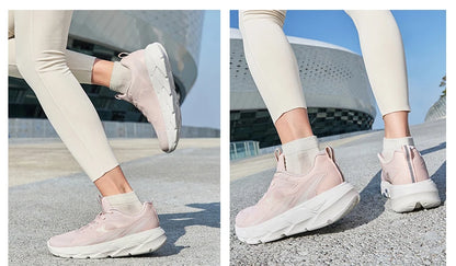 Xtep Light Joy 2 Women's Running Shoes 2025 Spring Shock-Absorbing Non-slip Wear-Resistant Lightweight Sports Shoes 875118110015