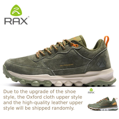 RAX Running Shoes Men & Women Outdoor Sport Breathable Lightweight Sneakers Air Mesh Upper Anti-Slip Natural Rubber Outsole