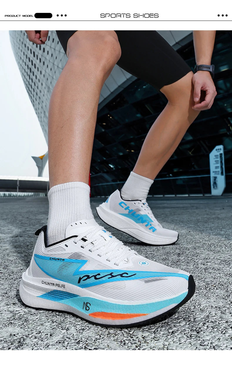 Running Shoes Carbon Plate Marathon Specialty Men Sports Breathable Lightweight Women's Comfortable Leisure Sneakers