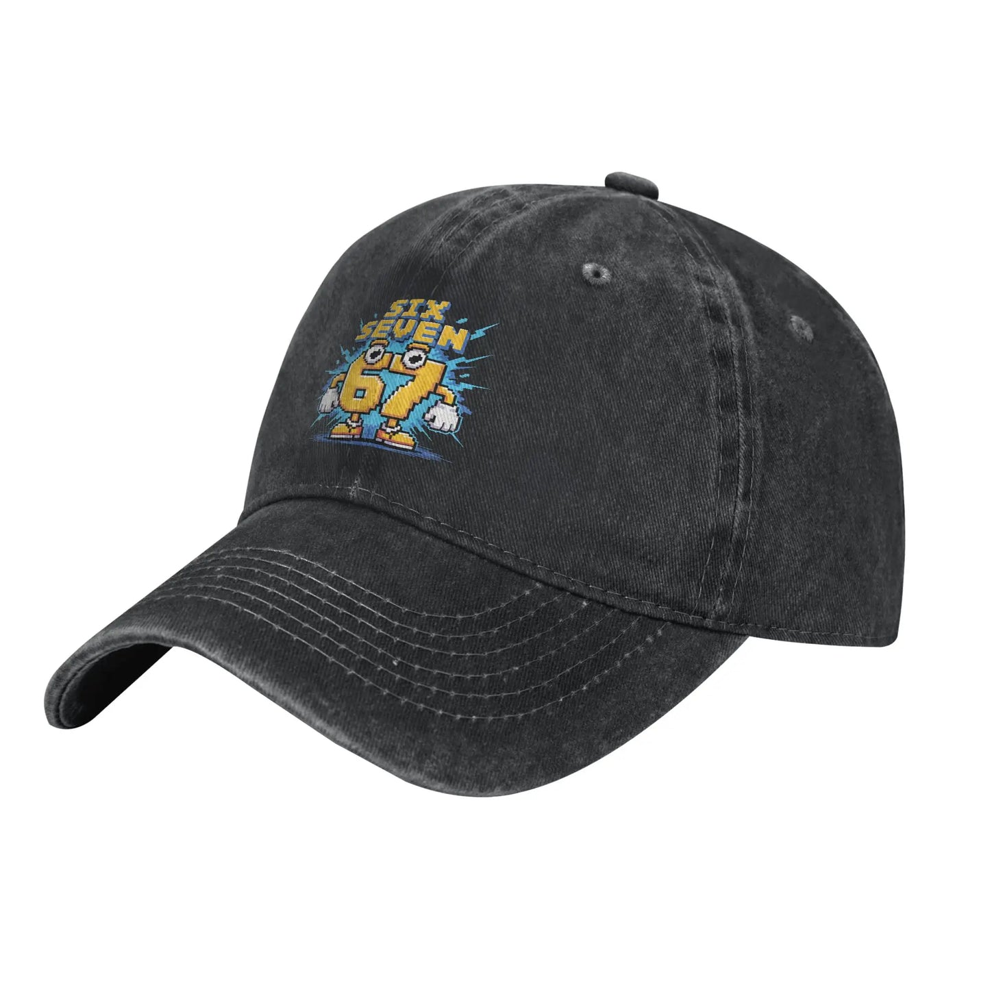 67 Meme Brainrot Six Seven Kids Gaming Gen Alpha Sun Baseball Cap Casual Men Trucker Hat Wholesale Design Outdoor Snapback Cap