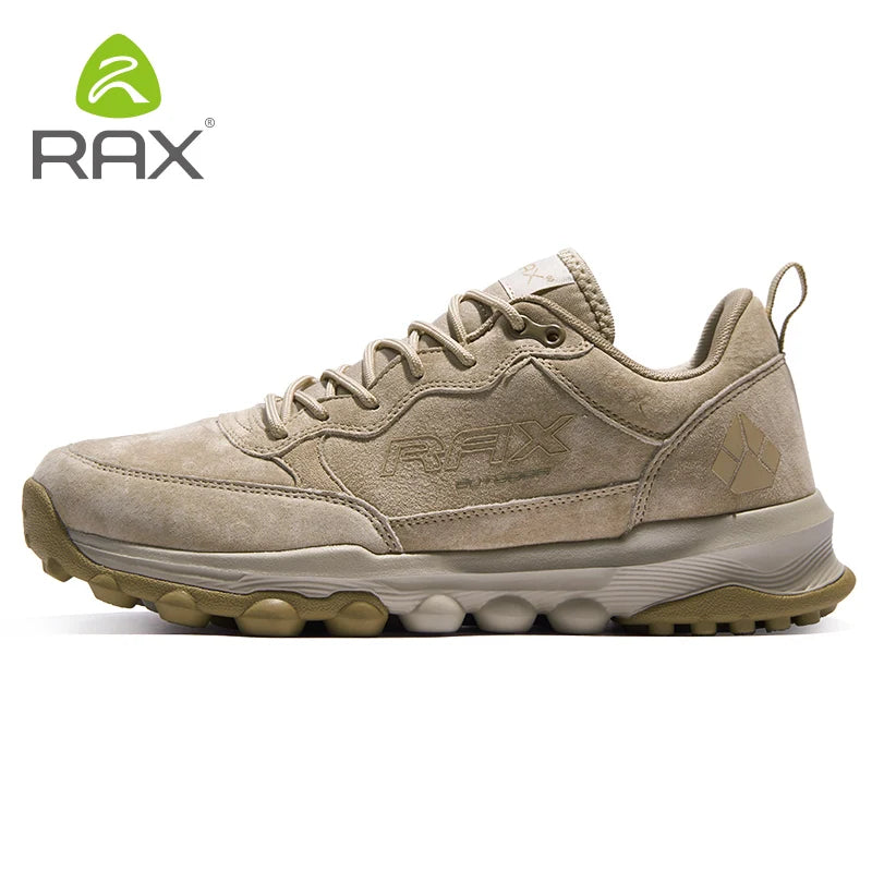 RAX Running Shoes Men & Women Outdoor Sport Breathable Lightweight Sneakers Air Mesh Upper Anti-Slip Natural Rubber Outsole