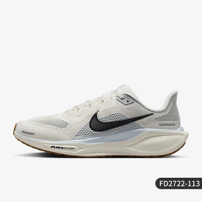 Officiële, originele Nike AIR ZOOM herenhardloopschoenen van mesh met dikke zool en schokdemping FD2722-113