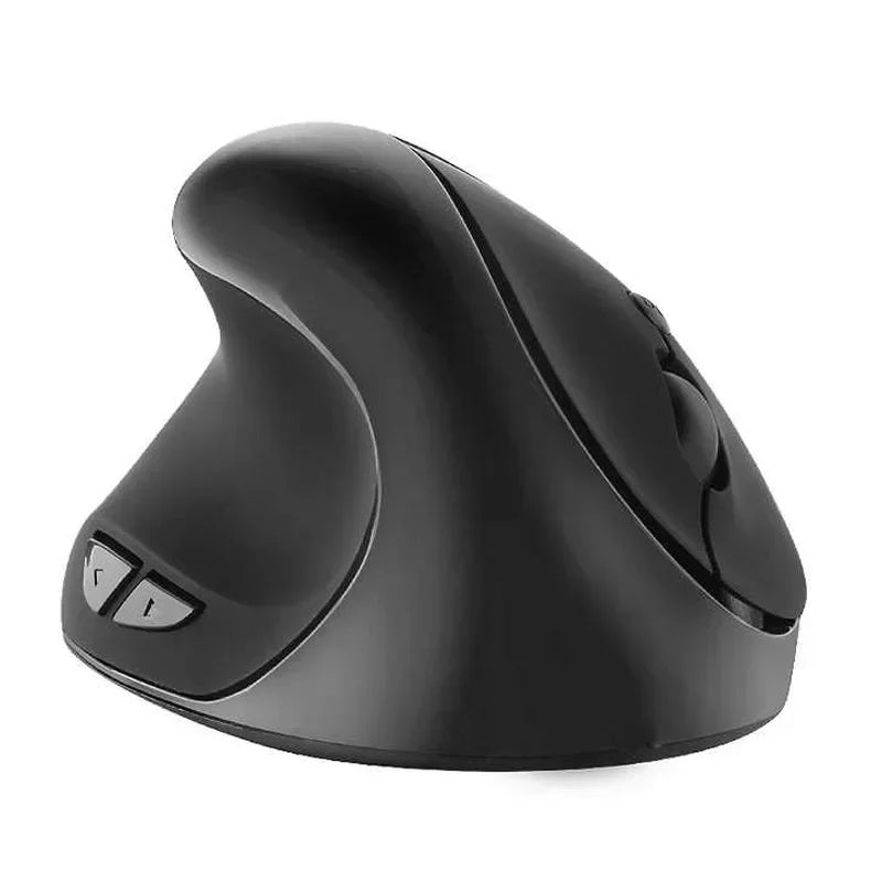 YANFU BNKJ5 Mute Grip Left Hand Wireless 2.4G Mouse Ergonomic Applicable Snail Bionic Relief Joints Office Dry Battery Version