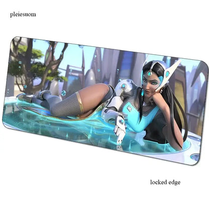 overwatch padmouse HD print gaming mousepad game 900x400x3mm mouse pad gamer computer desk cheapest mat notbook mousemat pc