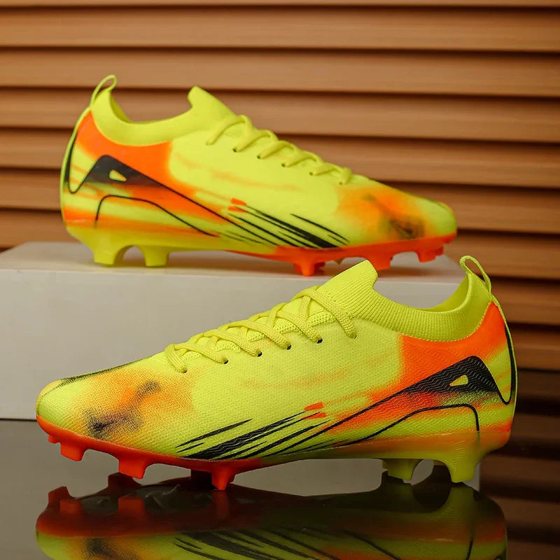 Miesten jalkapallokengät Society Professional Grass Training Original Futsal Sneaker Cleats Sisäkäyttöön tarkoitetut luistamattomat jalkapallokengät 2025