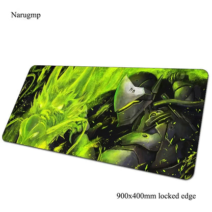 Overwatch pelės kilimėlis gimtadieniui, kompiuterio kilimėlis 900x400x3mm, didelis žaidimų pelės kilimėlis, dovana, kilimėlis pelei ir klaviatūrai, PC žaidėjo stalui