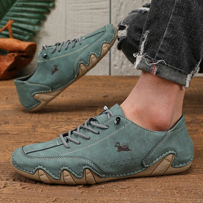 Men's Fashion Brand Loafers Soft-Soled Comfortable Casual Walking Shoes Breathable Sports Tennis Outdoor Driving Shoes