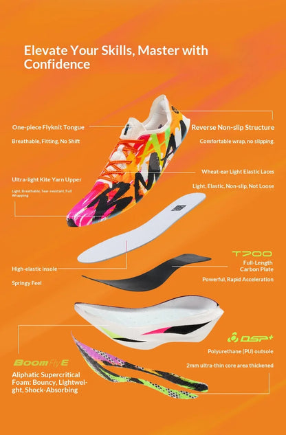 BMAI Breathable 20km Marathon Sneakers for Men Cushion Carbon Plate Men's Sports Shoes Casual Luxury Trainers Men Running Shoes