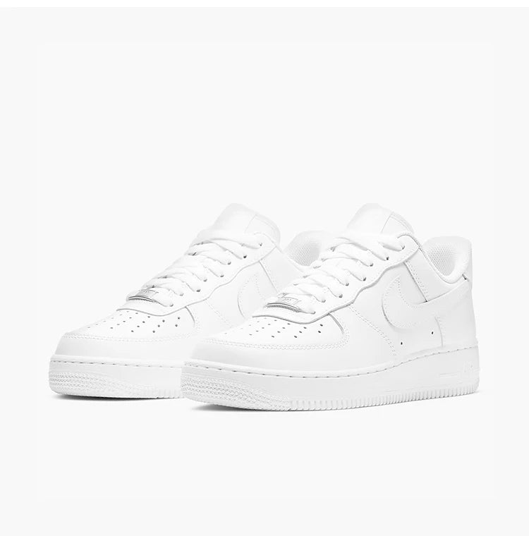 Nike Official Authentic Air Force 1 Women's Air Force No.1 Retro Board Shoes DD8959-100