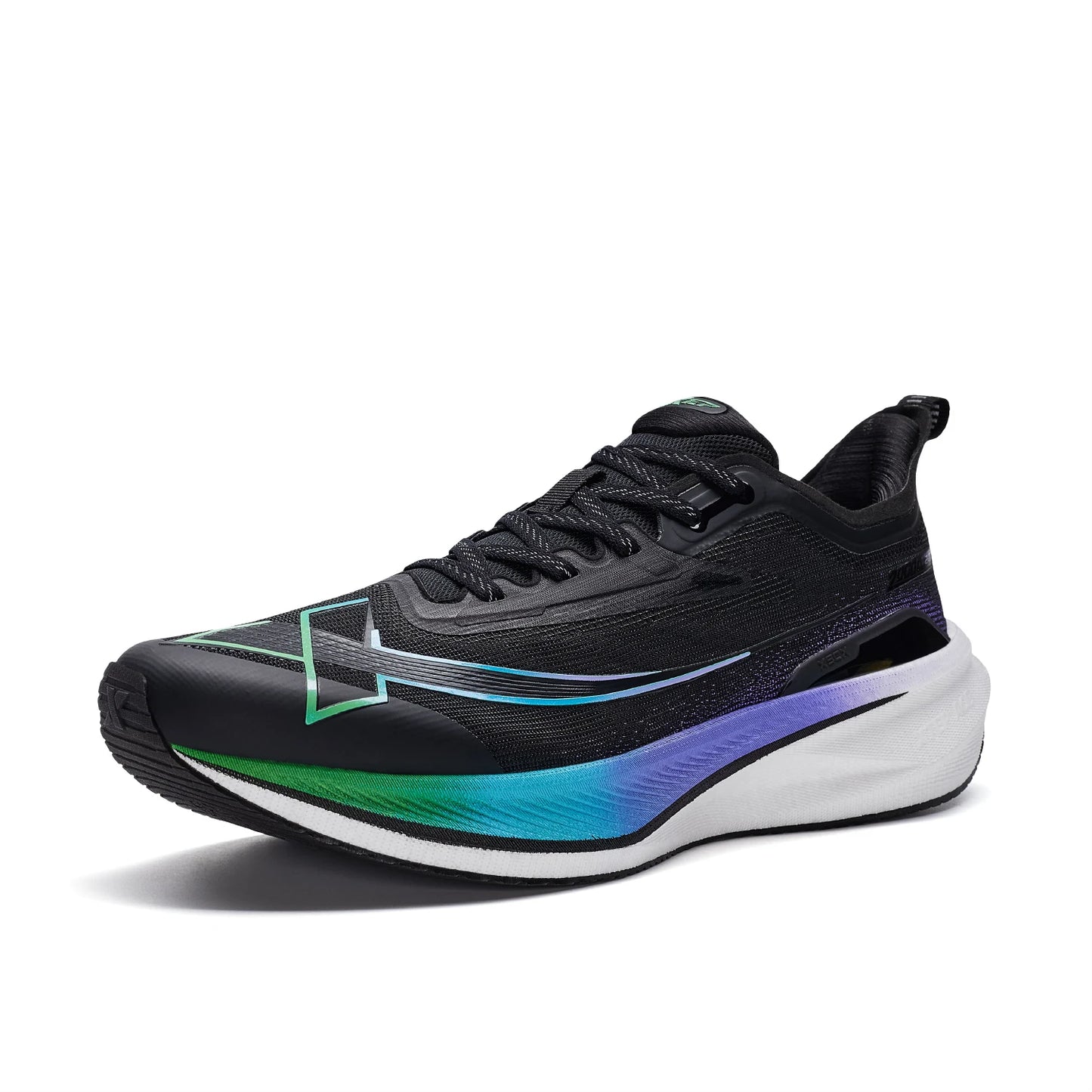 Xtep 2000KM 2.0 Running Shoes for Men, Summer Professional TPU Shock Absorption Sneakers (Suggest Half Size Down) 876219110043
