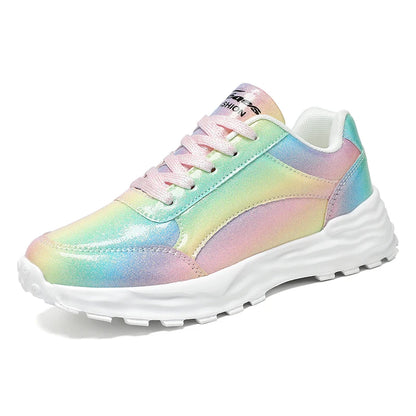 New summer fashionable women's sports shoes, versatile lightweight and durable running shoes, shock-absorbing daily walking shoes