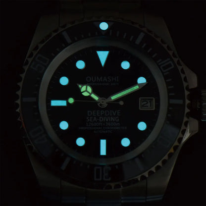 44mm High-end Men's Watch NH35 Mechanical Watch Automatic Movement Watch Sapphire Glass Stainless Steel Waterproof Watch