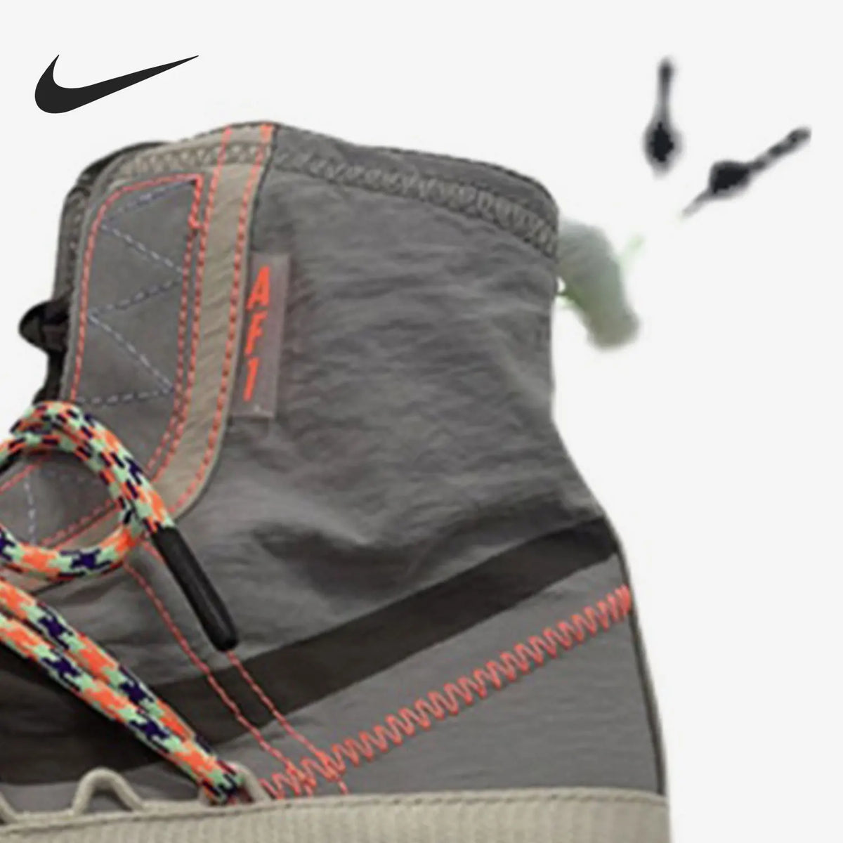 Nike Authentic Air Force 1 naisten korkeavartiset toiminnalliset skeittikengät DJ9304-021
