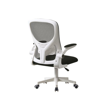 Chaise de Bureau Ergonomique et Confortable pour Étudiant, Tabouret à Dossier pour Gamer