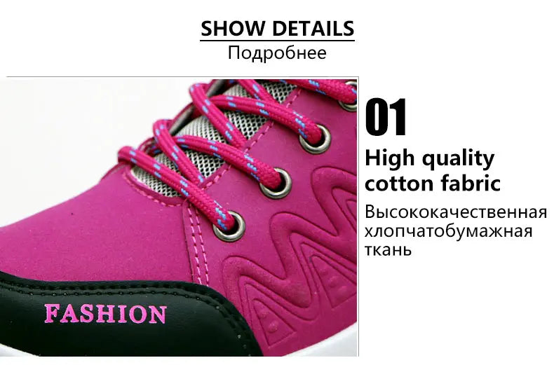 Women’s Sports Shoes Platform Sneakers Fashion Outdoor Hiking Non-Slip Casual Low-Top Running Shoes Women’s Footwear