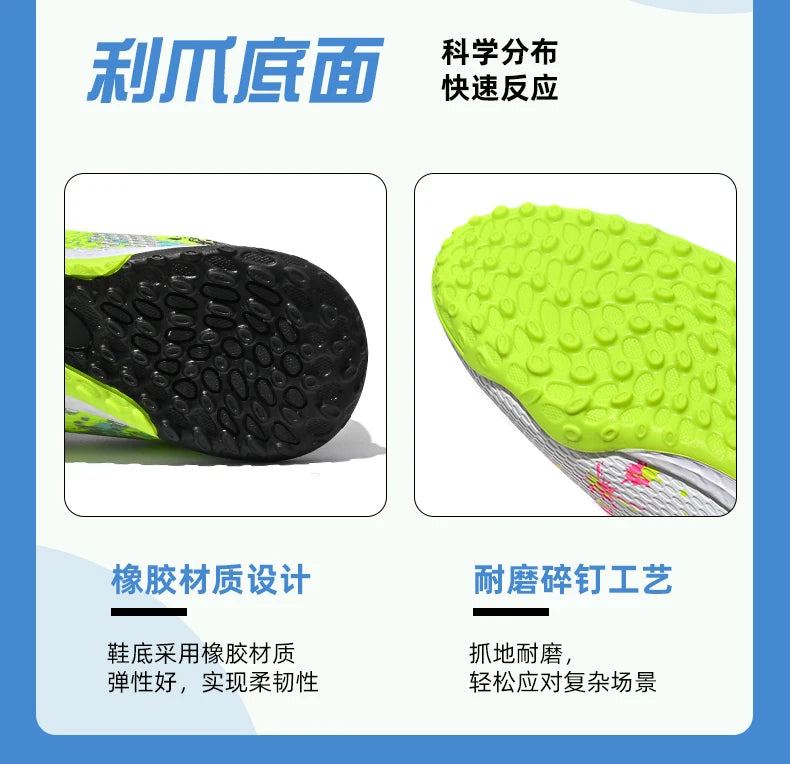 Men New TF Football Boots Society Professional Comfortable Top Quality Male Soccer Shoes Adult Casual Ultralight Football Shoes