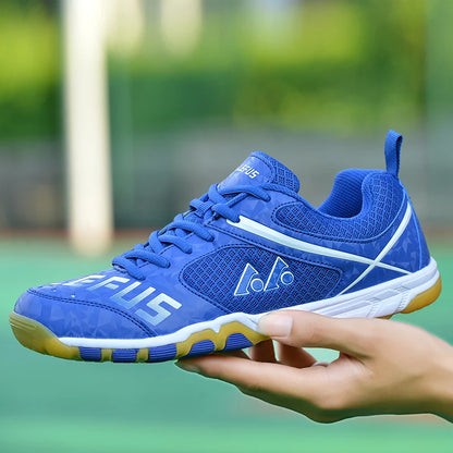Men's Professional Volleyball Shoes Unisex Sports Breathable Damping Shoes Women’s Mesh Wear-Resistant Sneakers Size 36-45
