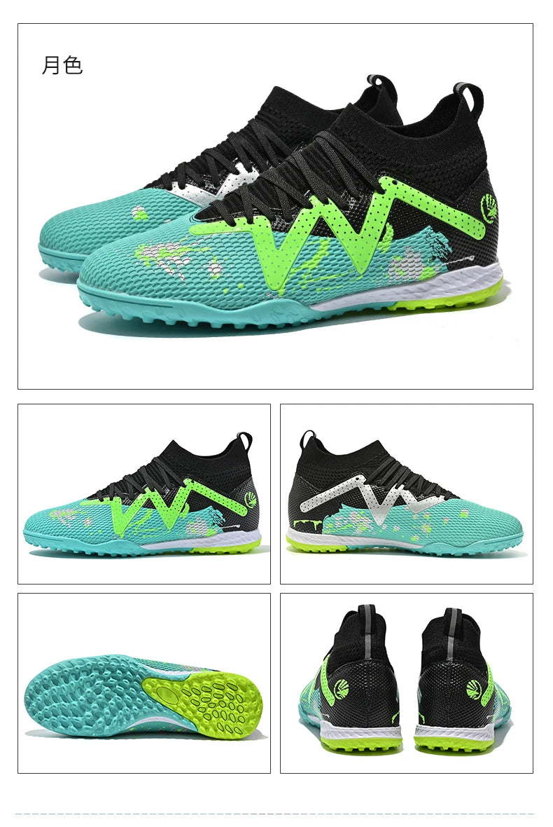 Men New TF Football Boots Society Professional Comfortable Top Quality Male Soccer Shoes Adult Casual Ultralight Football Shoes