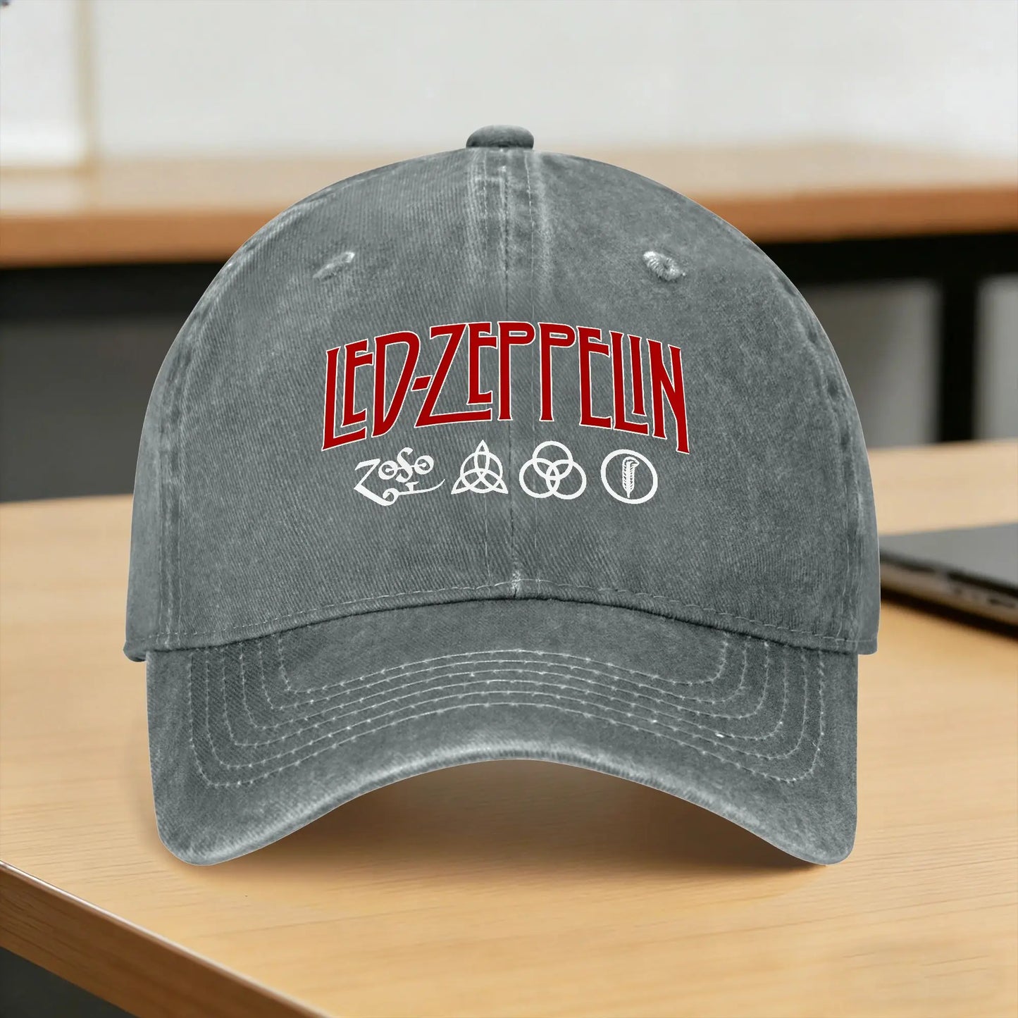 Baseball Cap 2026 Led Zeppelin Summer Y2k Retro Trucker Hat Women Men Custom DIY Hiking Fishing High Quality Snapback Cap