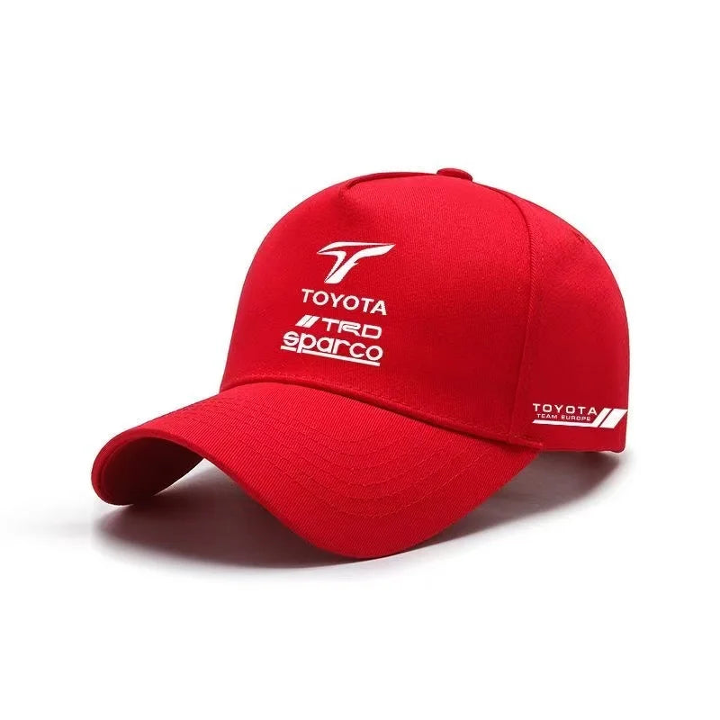 2026 New Toyota Logo Baseball Cap, Patented Dome Design, Breathable, Wide Brim, Suitable for Cycling, Customizable for Car Fans