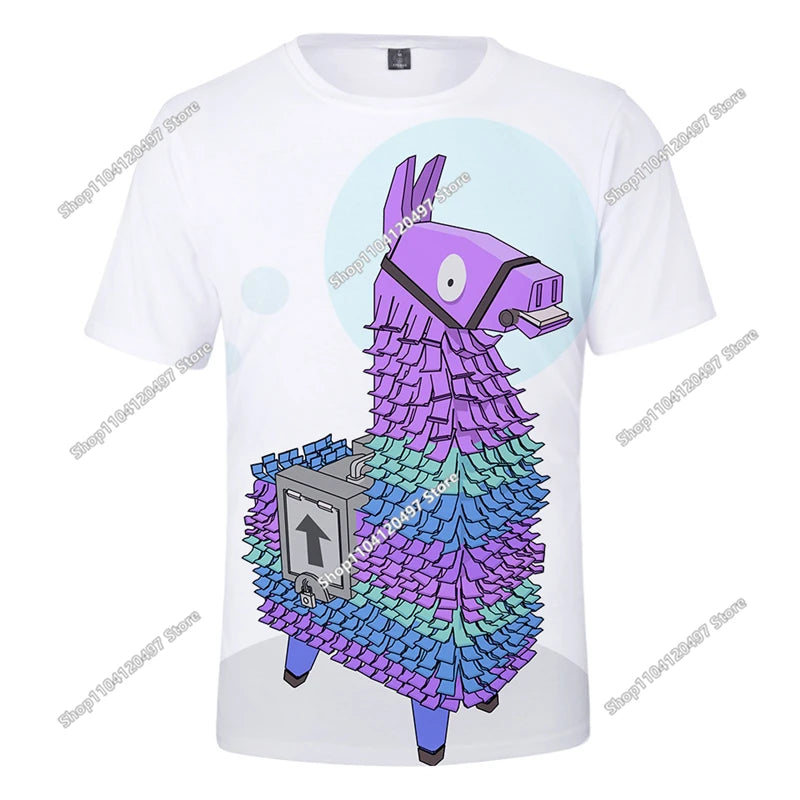 Fortnite Boys Clothes T Shirt Victory Hero Child Kids T-shirt Battle Royale 3d Girls Short Sleeve Tees Tshirt