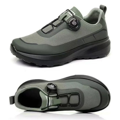 Originální nové pánské tenisky s otočným knoflíkem, platformové ležérní boty na chůzi, outdoorové odolné běžecké sportovní boty Plus