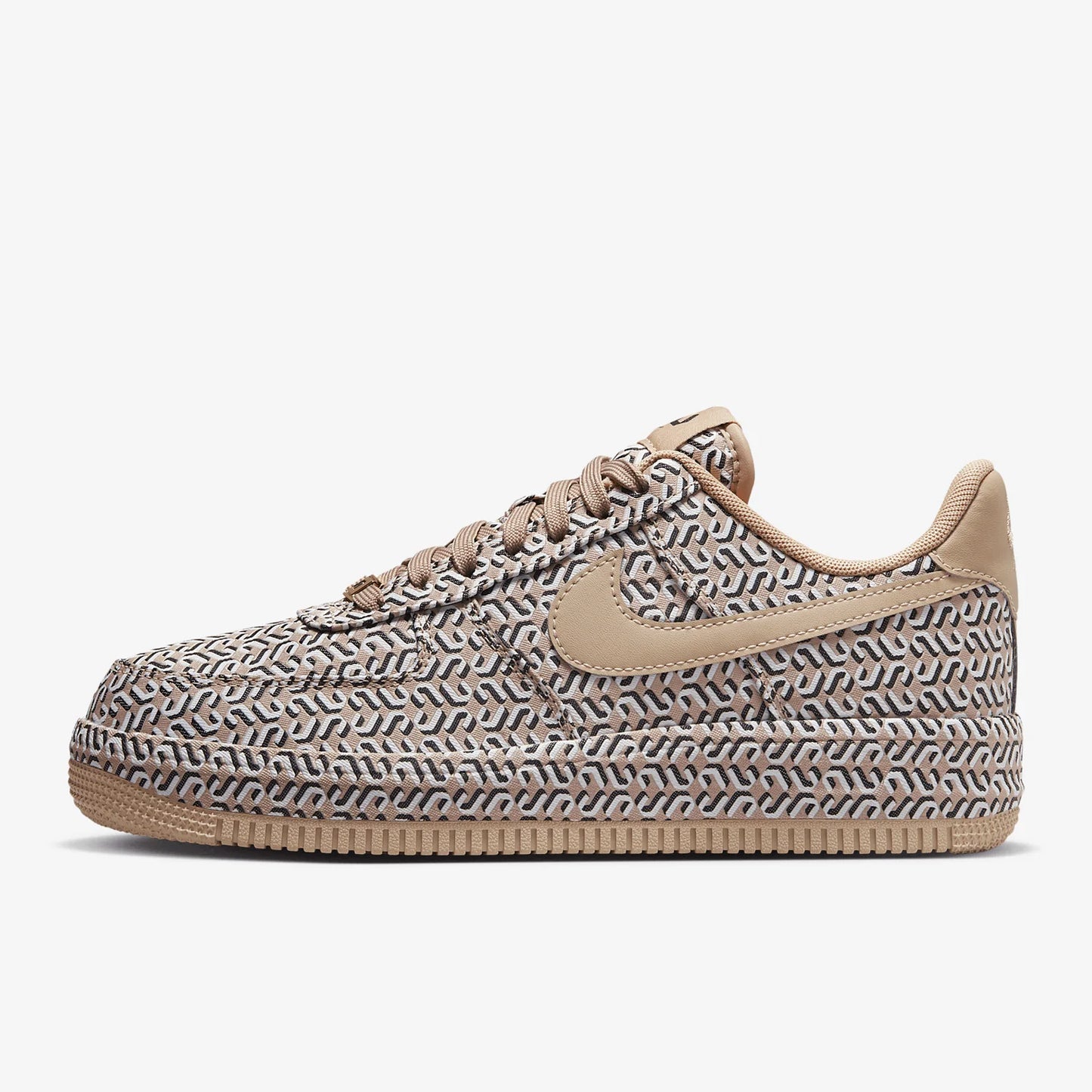 Nike Genuine Sports Men's and Women's Breathable Lace-Up Thick-Soled Printed Casual Shoes DZ2789-200