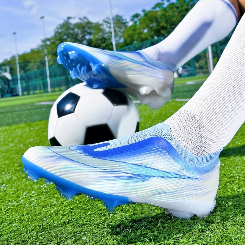 Chaussures de football de qualité pour hommes, chaussures de football pour garçons, bottes de football pour enfants, baskets de football unisexes.