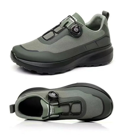 Originální nové pánské tenisky s otočným knoflíkem, platformové ležérní boty na chůzi, outdoorové odolné běžecké sportovní boty Plus